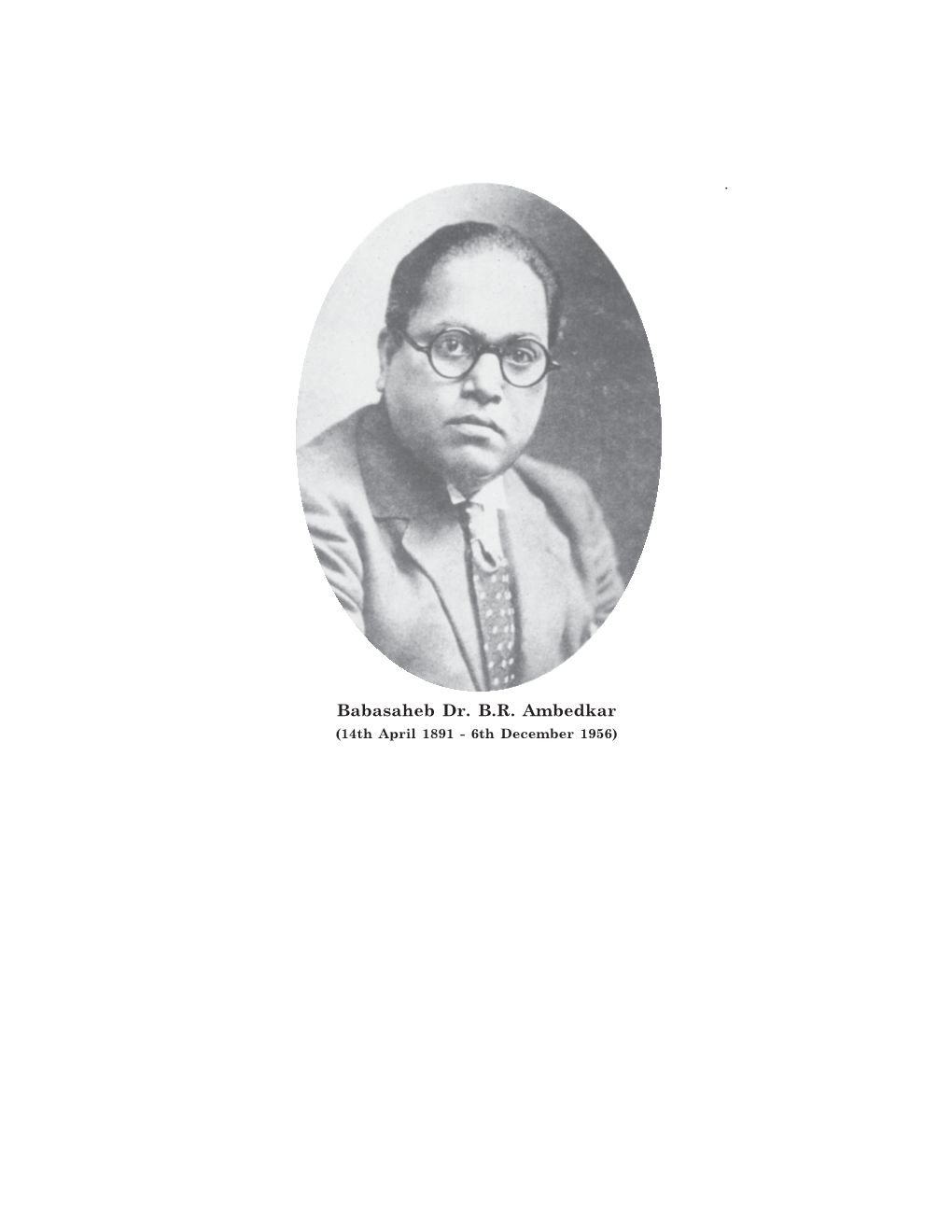 Babasaheb Dr. BR Ambedkar