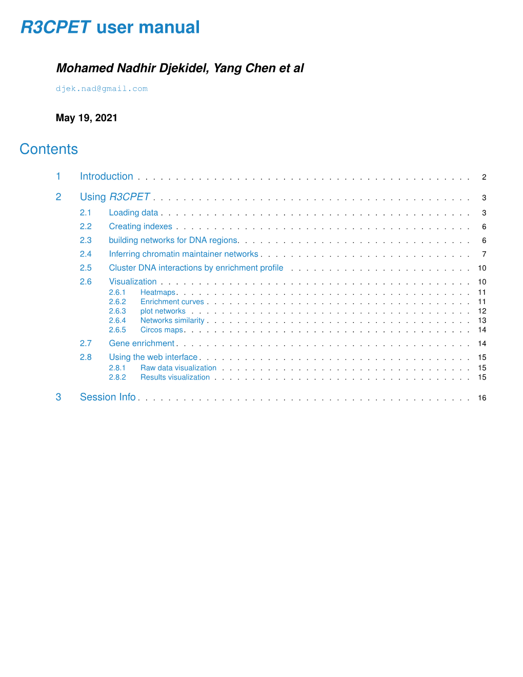 R3CPET User Manual