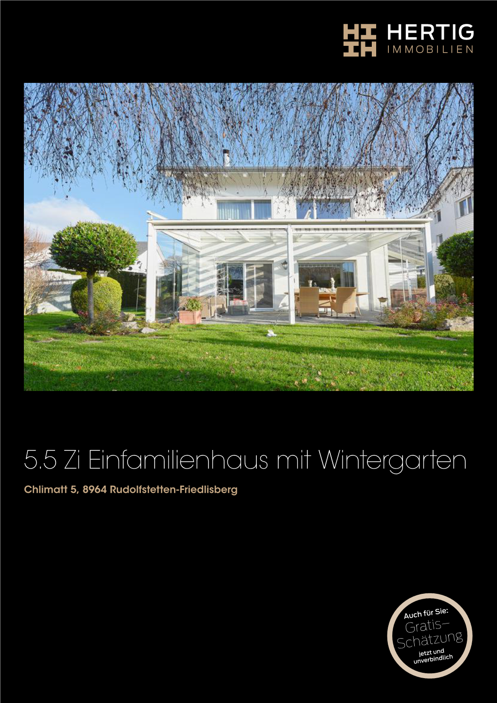5.5 Zi Einfamilienhaus Mit Wintergarten
