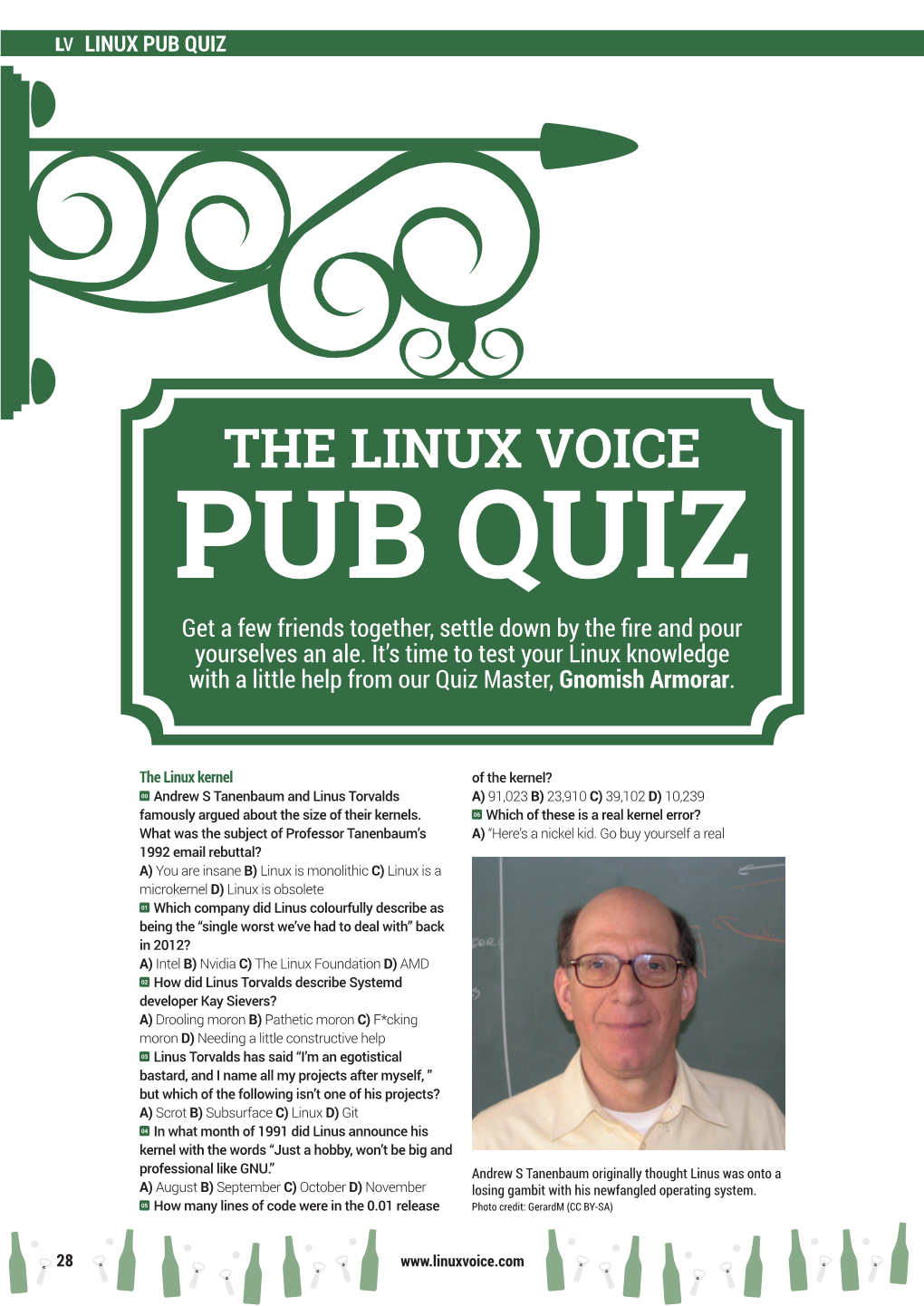 Pub Quiz the Linux Voice