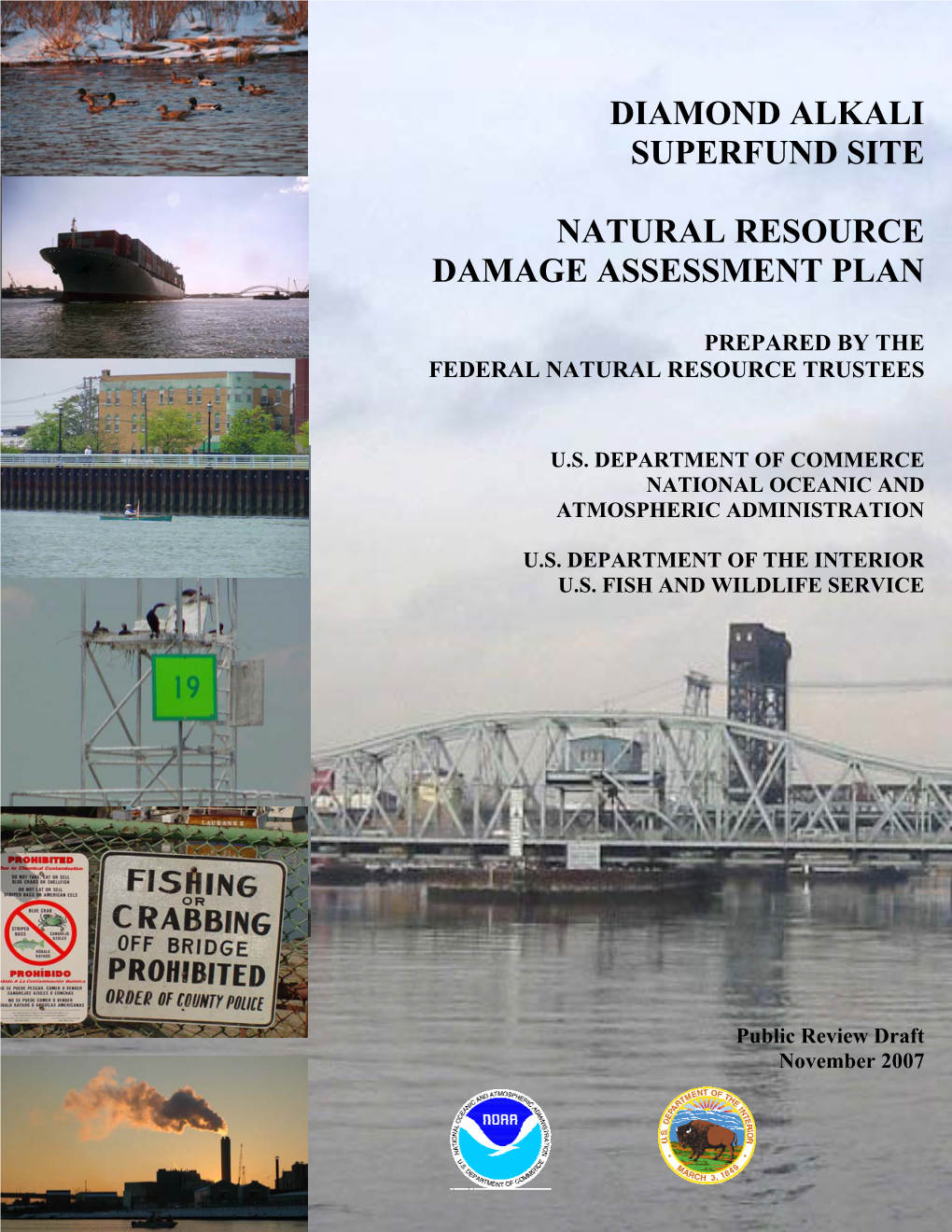 Diamond Alkali Superfund Site Natural Resource Damage Assessment Plan