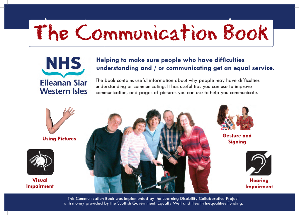 NHSWI Communication Book