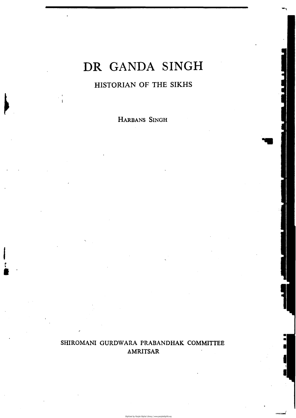 Historian of the Sikhs