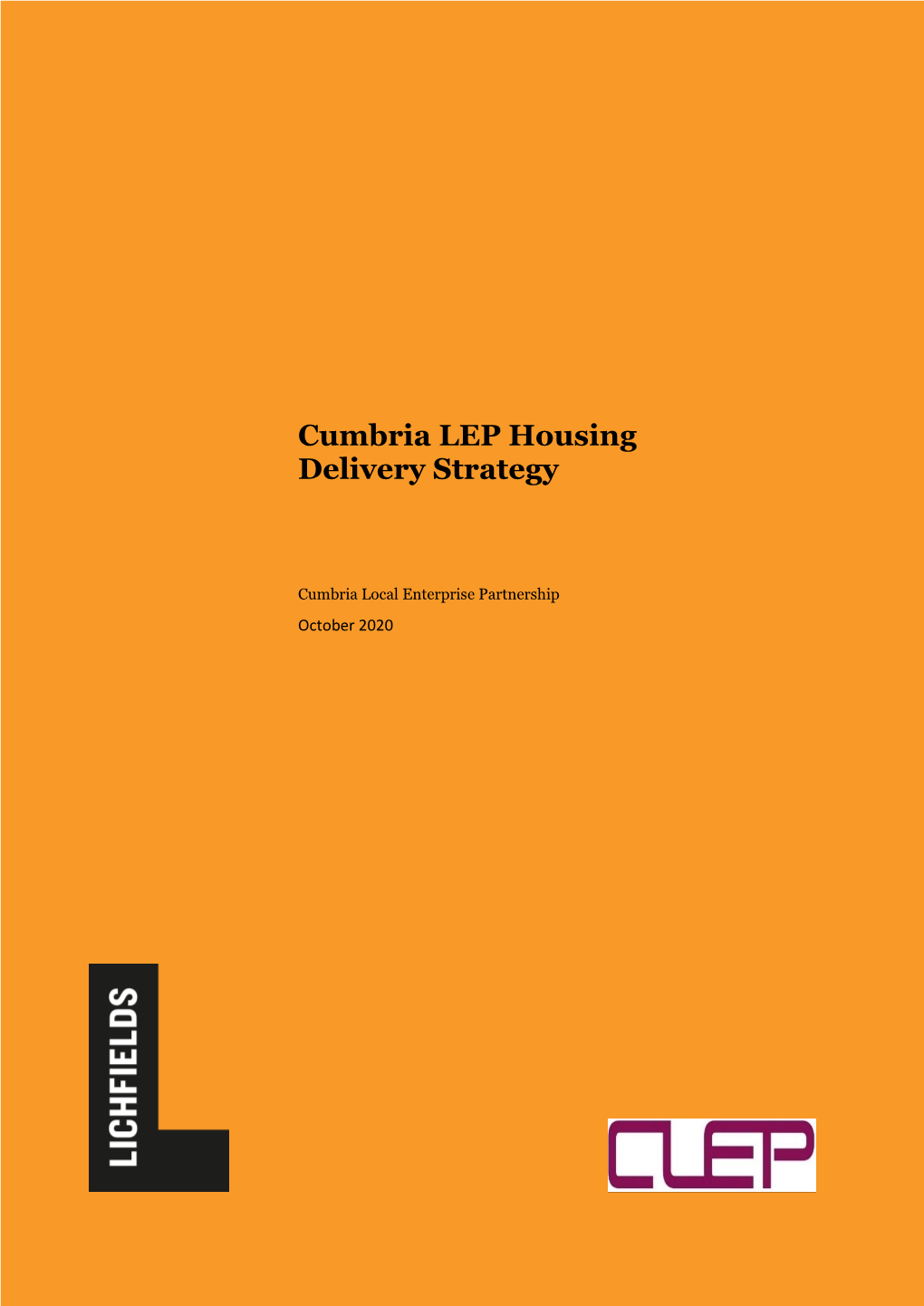 Cumbria LEP Housing Delivery Strategy