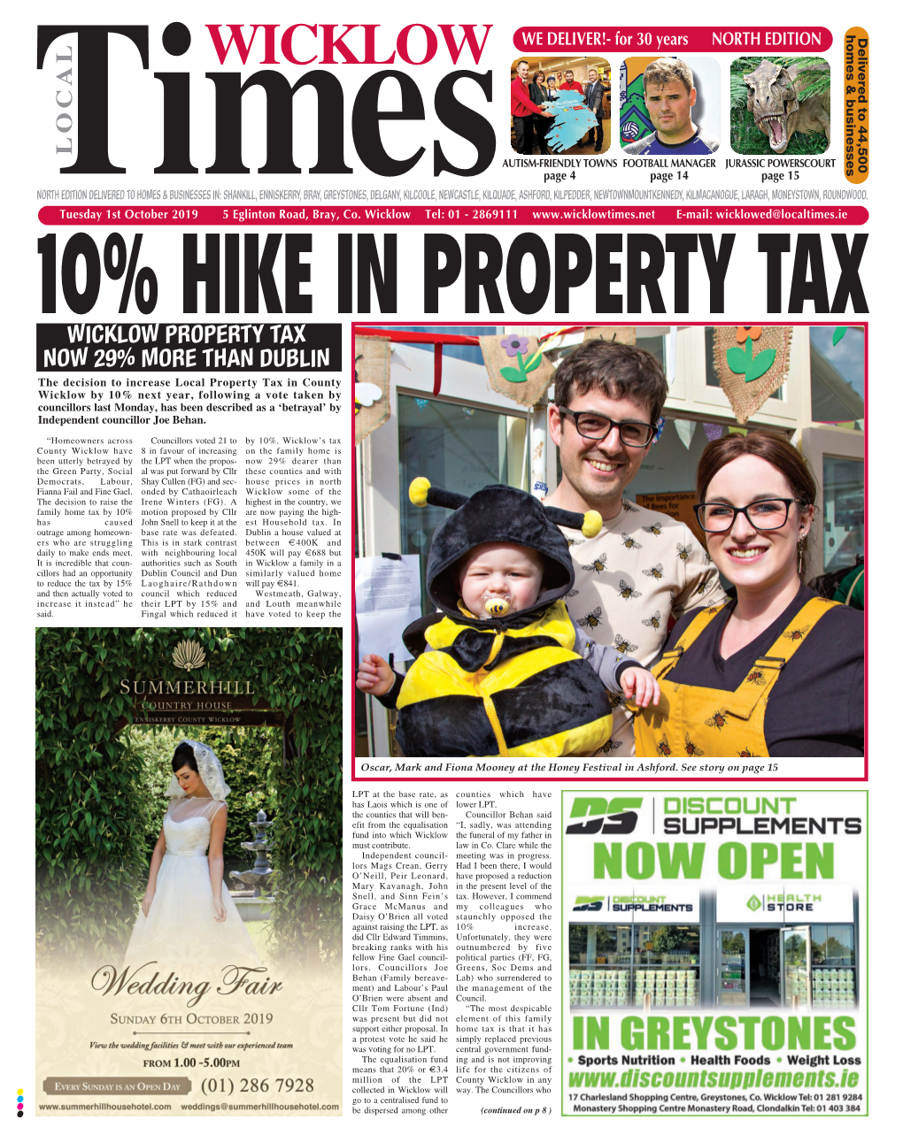 Wicklow Times 1 10 19 North.Pdf