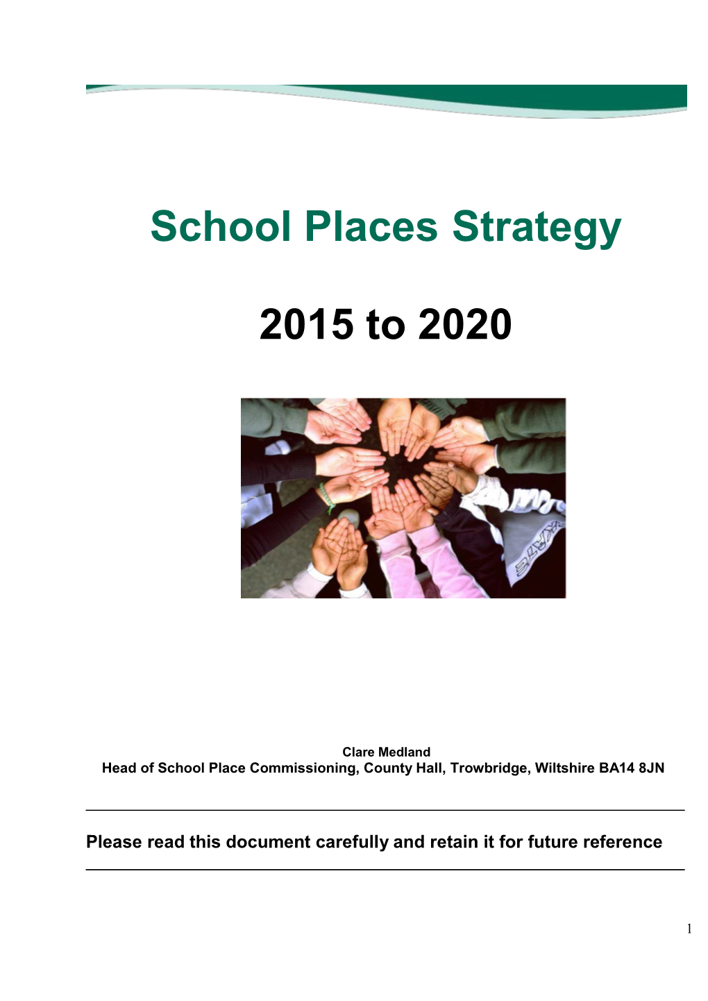 School Places Strategy