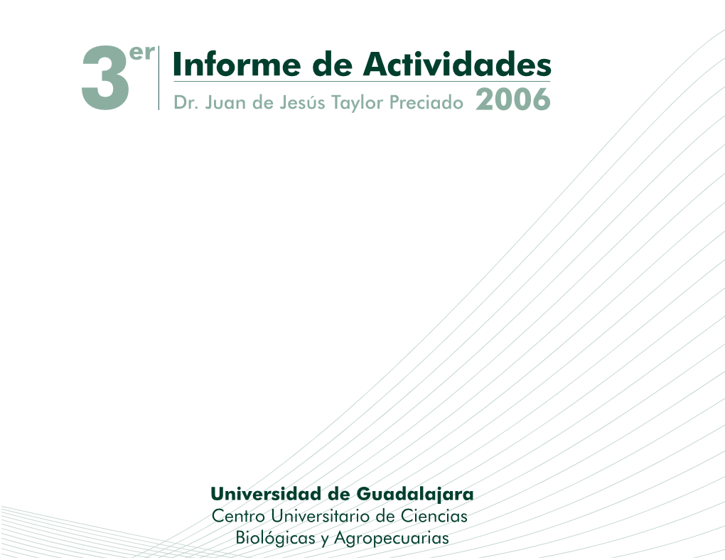 I Informe De Actividades 2004: Dr. Juan De Jesús Taylor Preciado