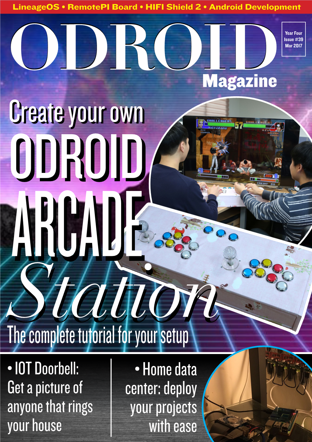 Odroidmagazine Createcreate Youryour Ownown ODROIDODROID ARCADEARCADE