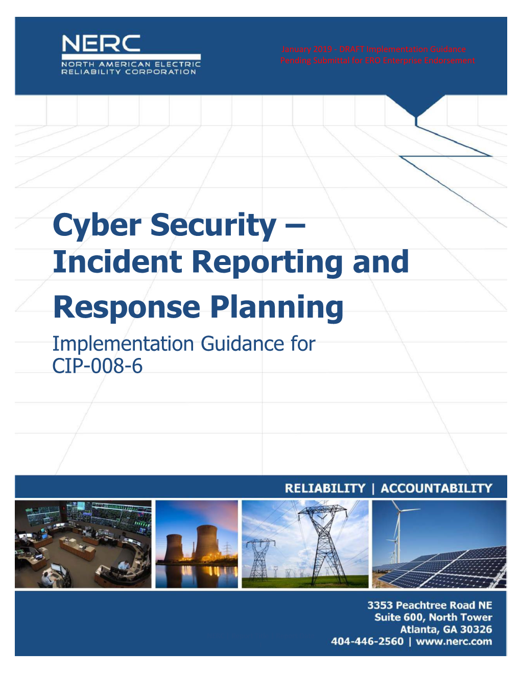 Cyber Security – Incident Reporting and Response Planning Implementation Guidance for CIP-008-6