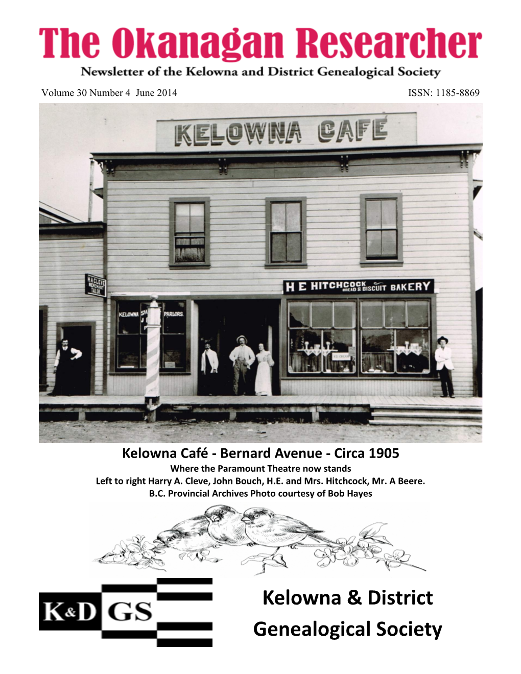 Kelowna & District Genealogical Society