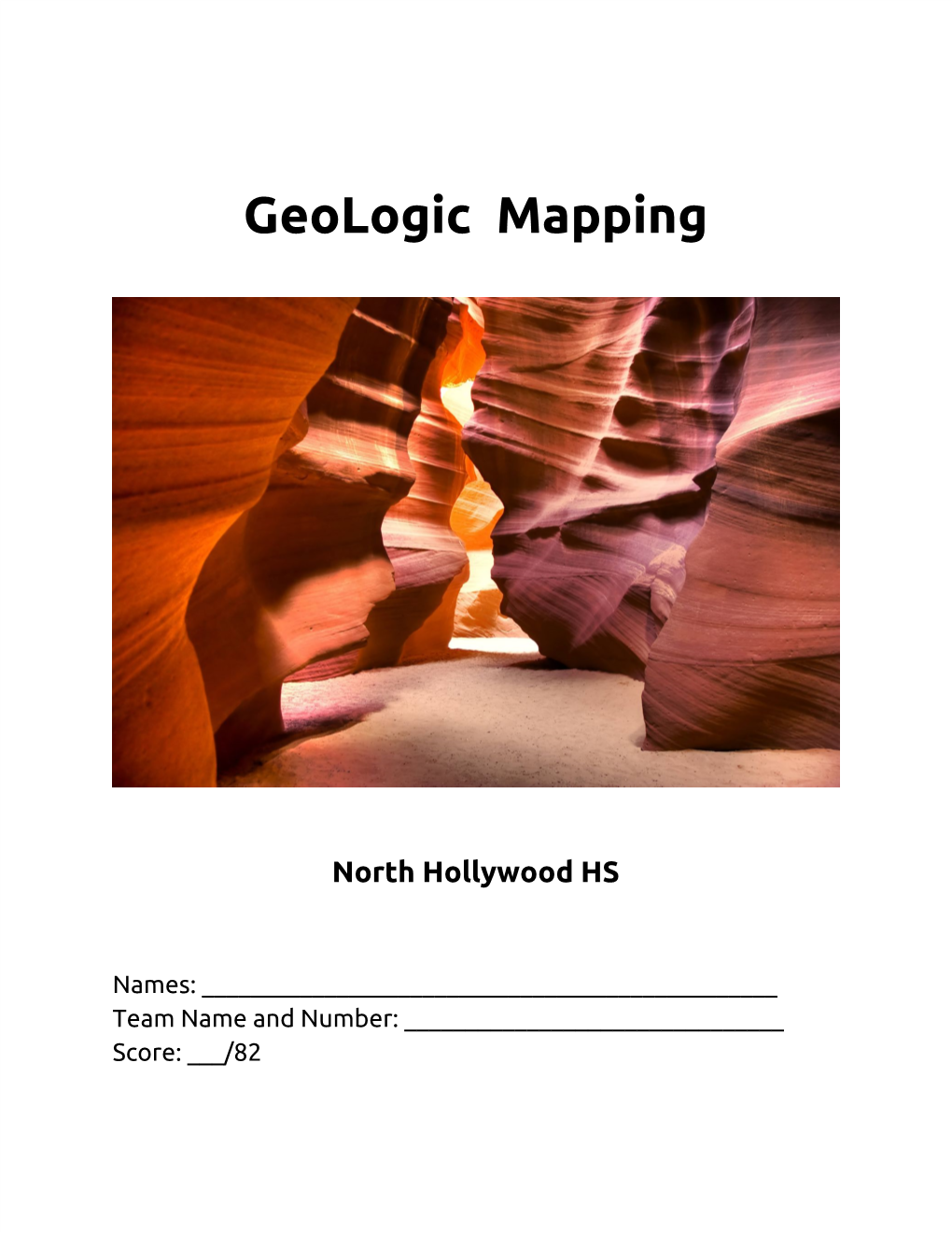 Geologic Mapping
