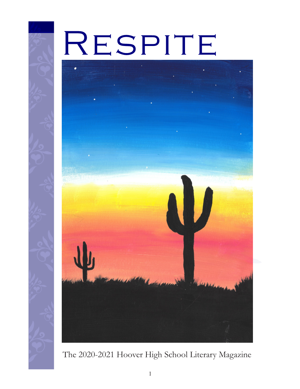 Respite 2021 HS Literary Magazine