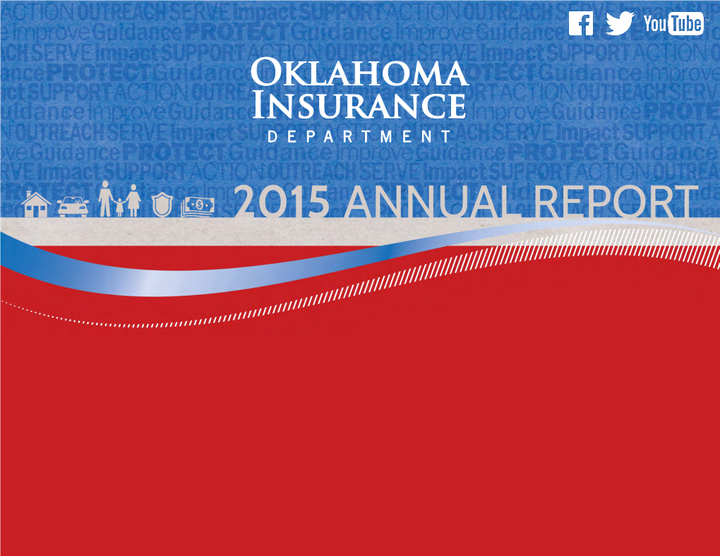 2015 ANNUAL REPORT Oklahoma Insurance Department