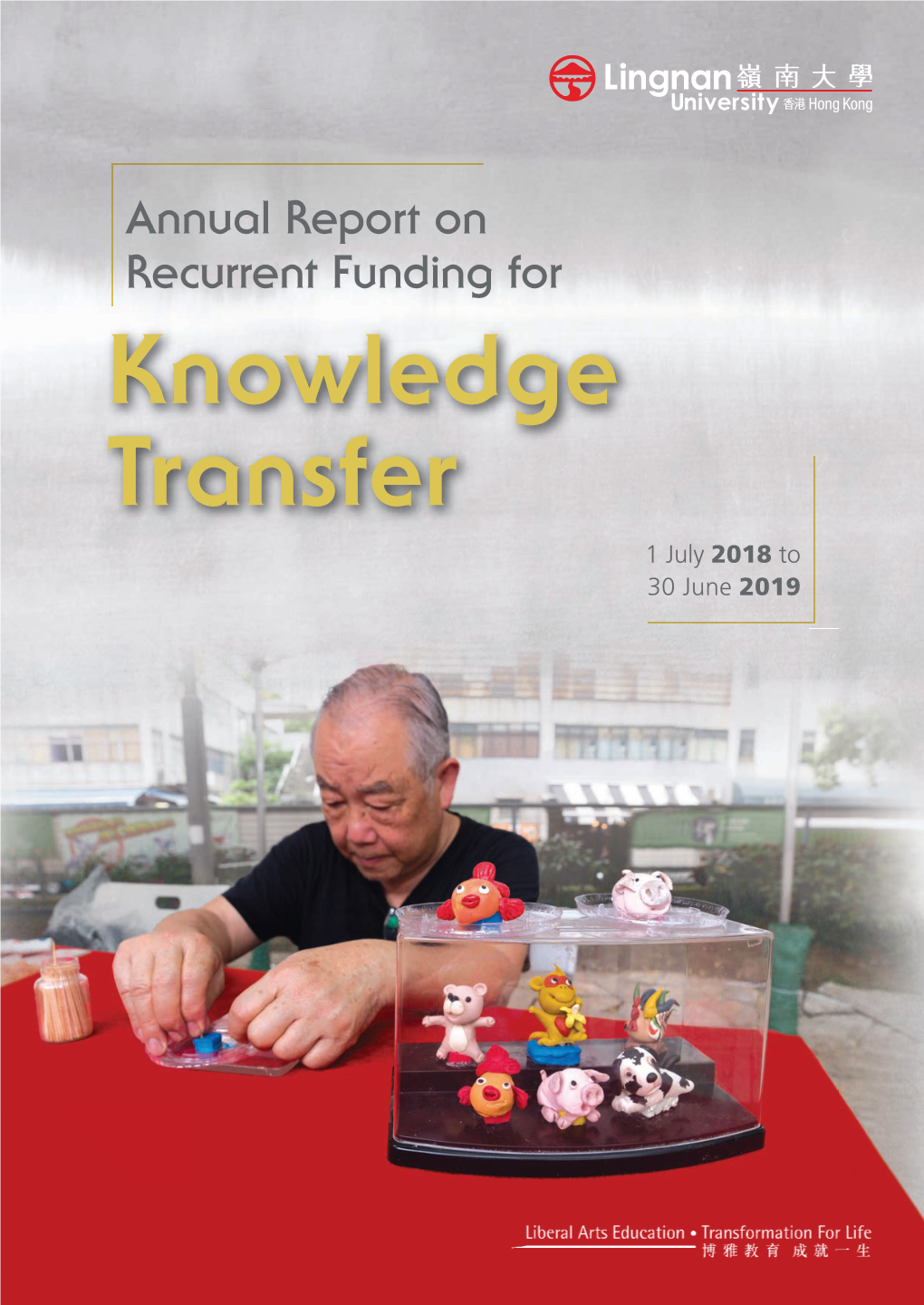 LU AR Knowledge Transfer 2018 19 Cover OP Jul25.Pdf 1 25/7/19 5:43 Pm Table of Contents