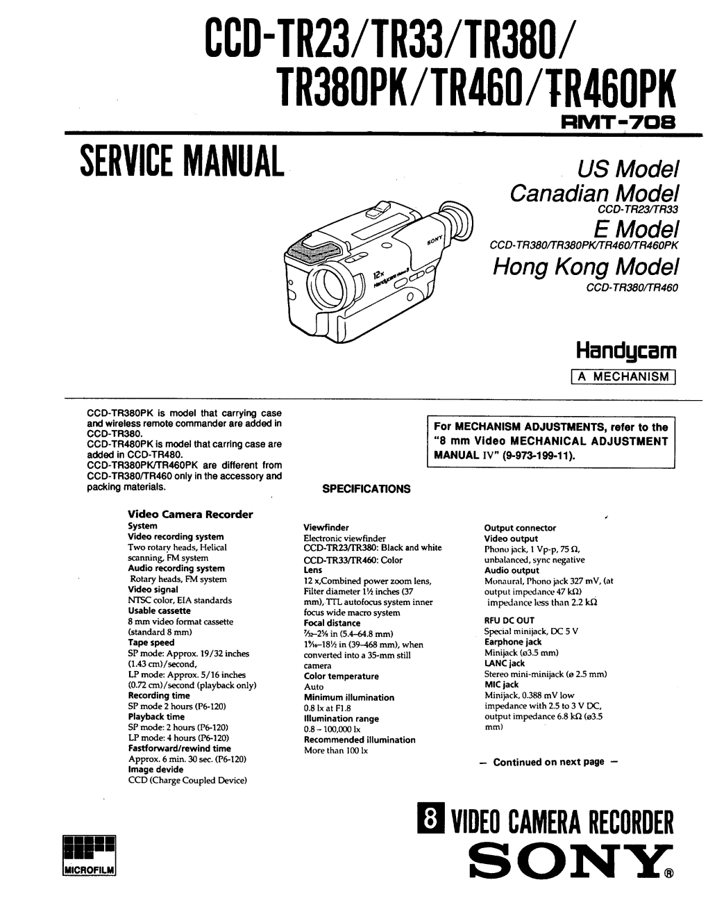 Ccd-Tr23/Tr33/Tr380