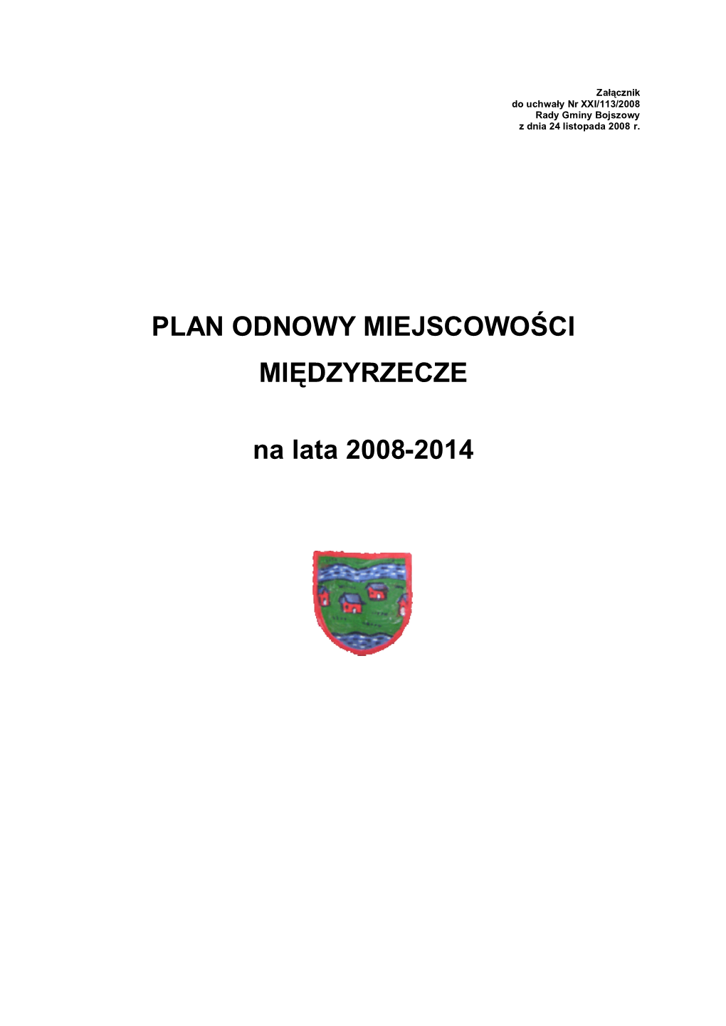 Plan Odnowy Miejscowosci