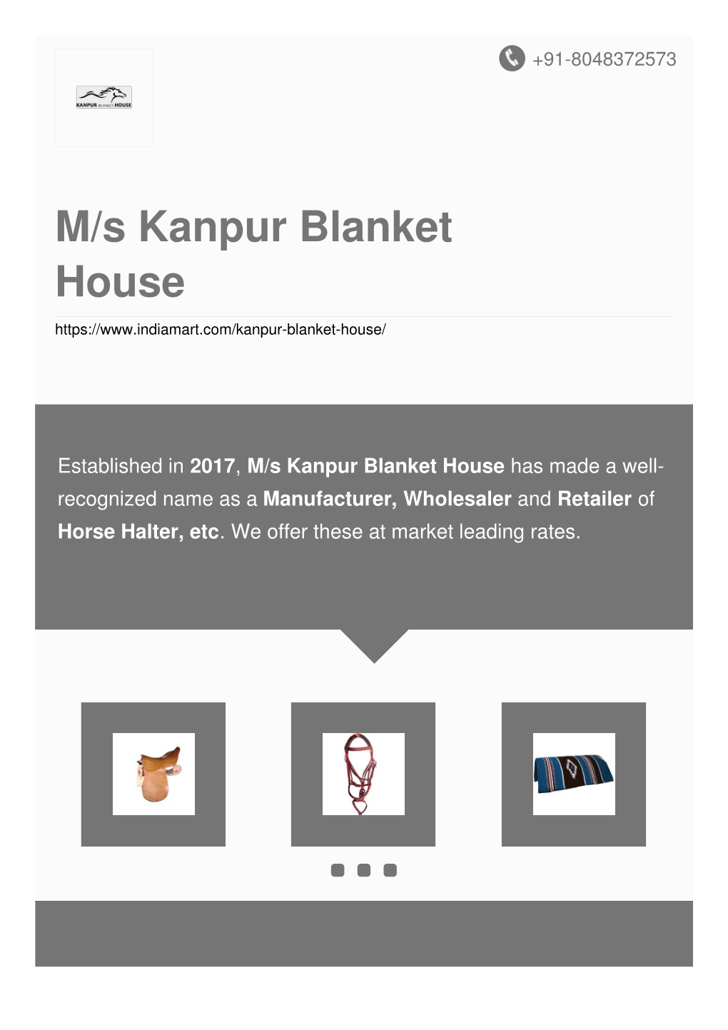 M/S Kanpur Blanket House