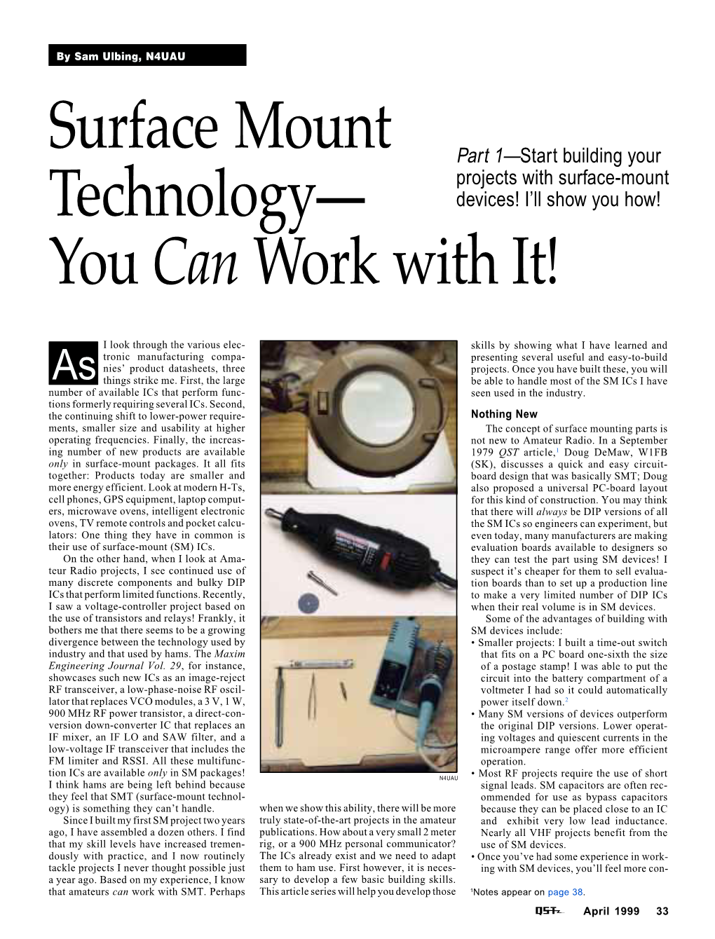 Surface Mount Technology You Can Work with It