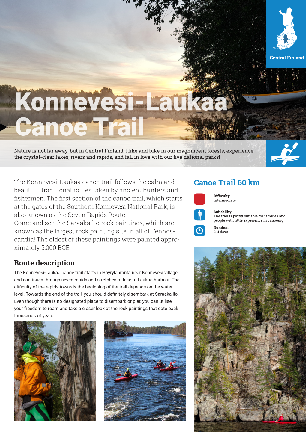 Konnevesi-Laukaa Canoe Trail