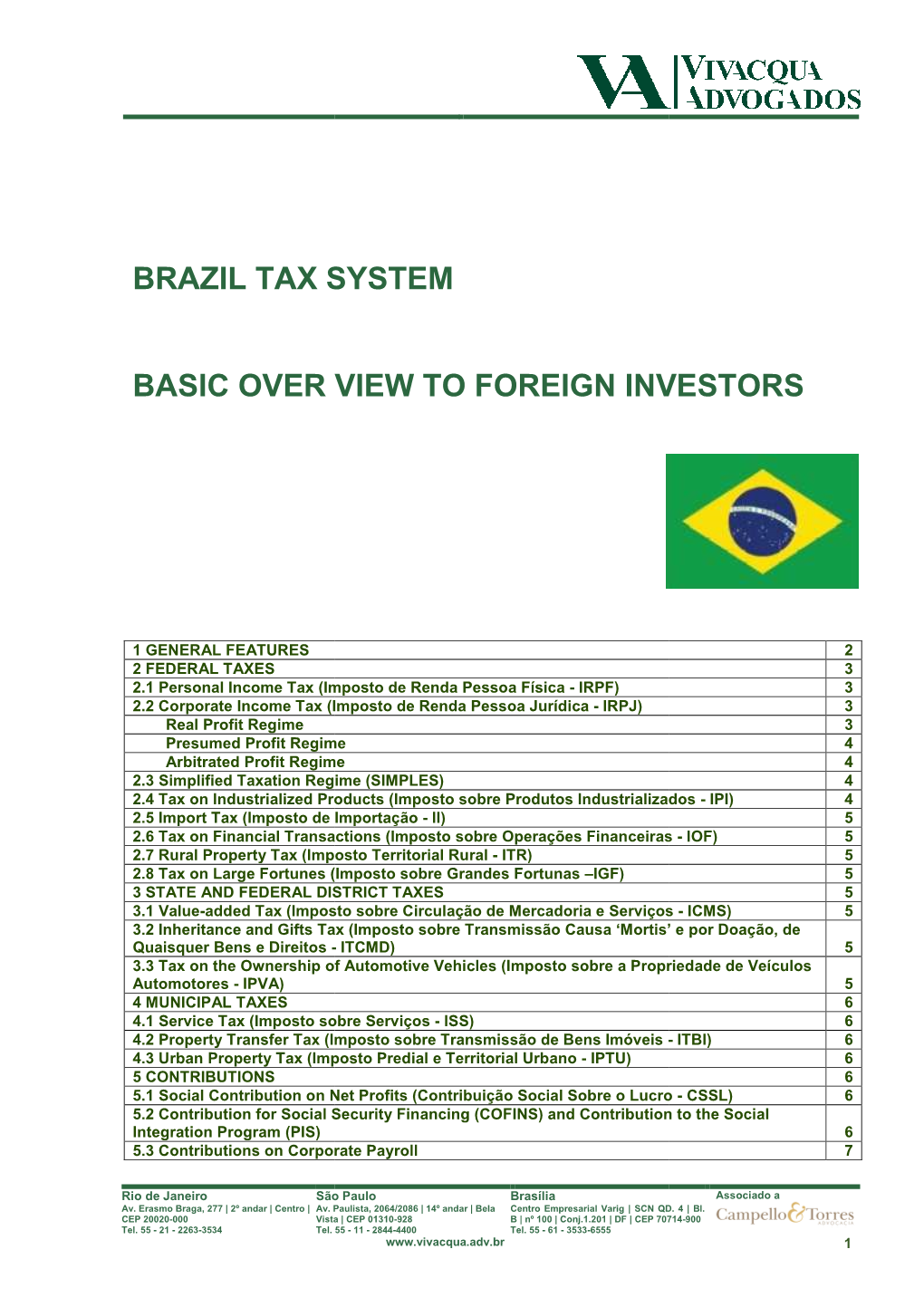 Brazil Tax Sistem