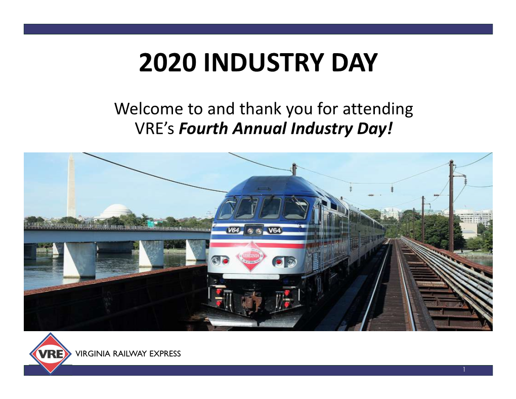 2020 Industry Day