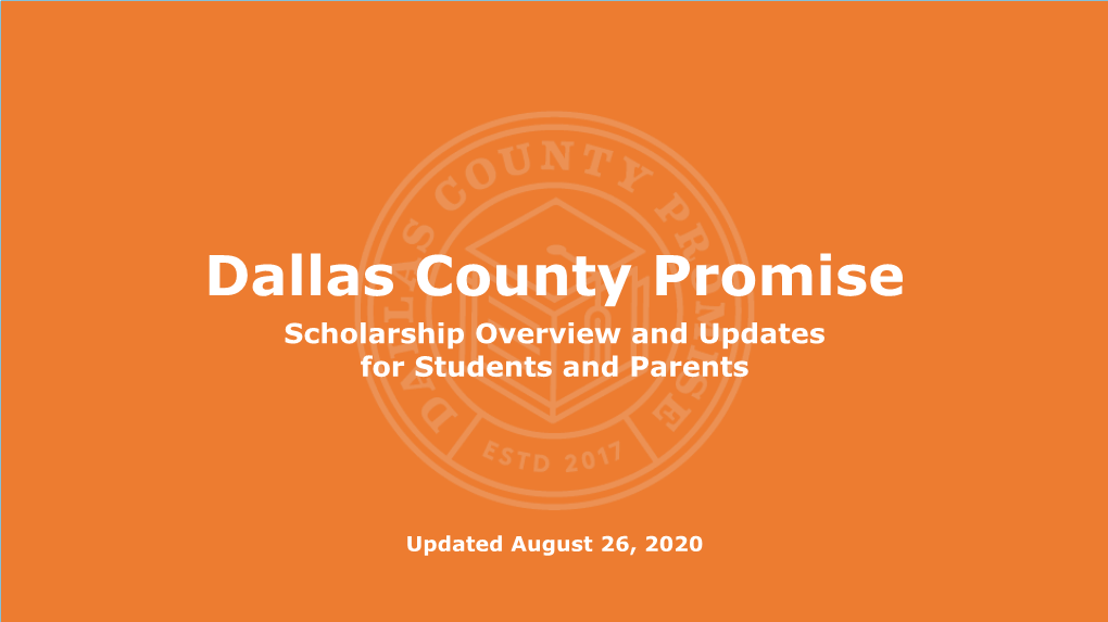 Dallas County Promise English