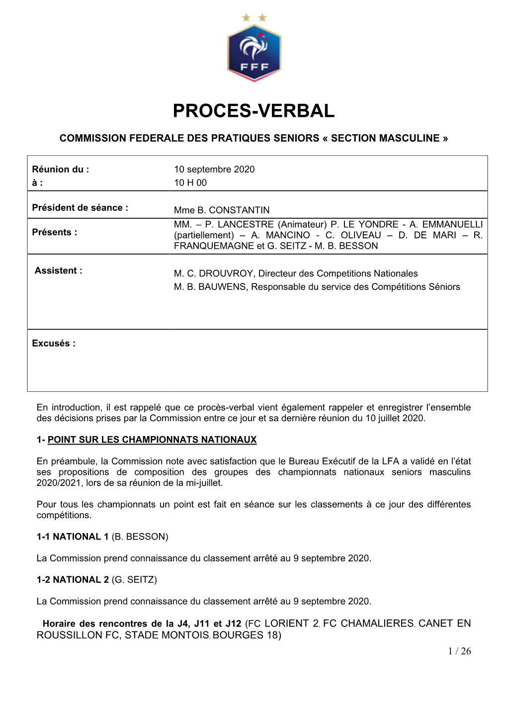 Proces-Verbal