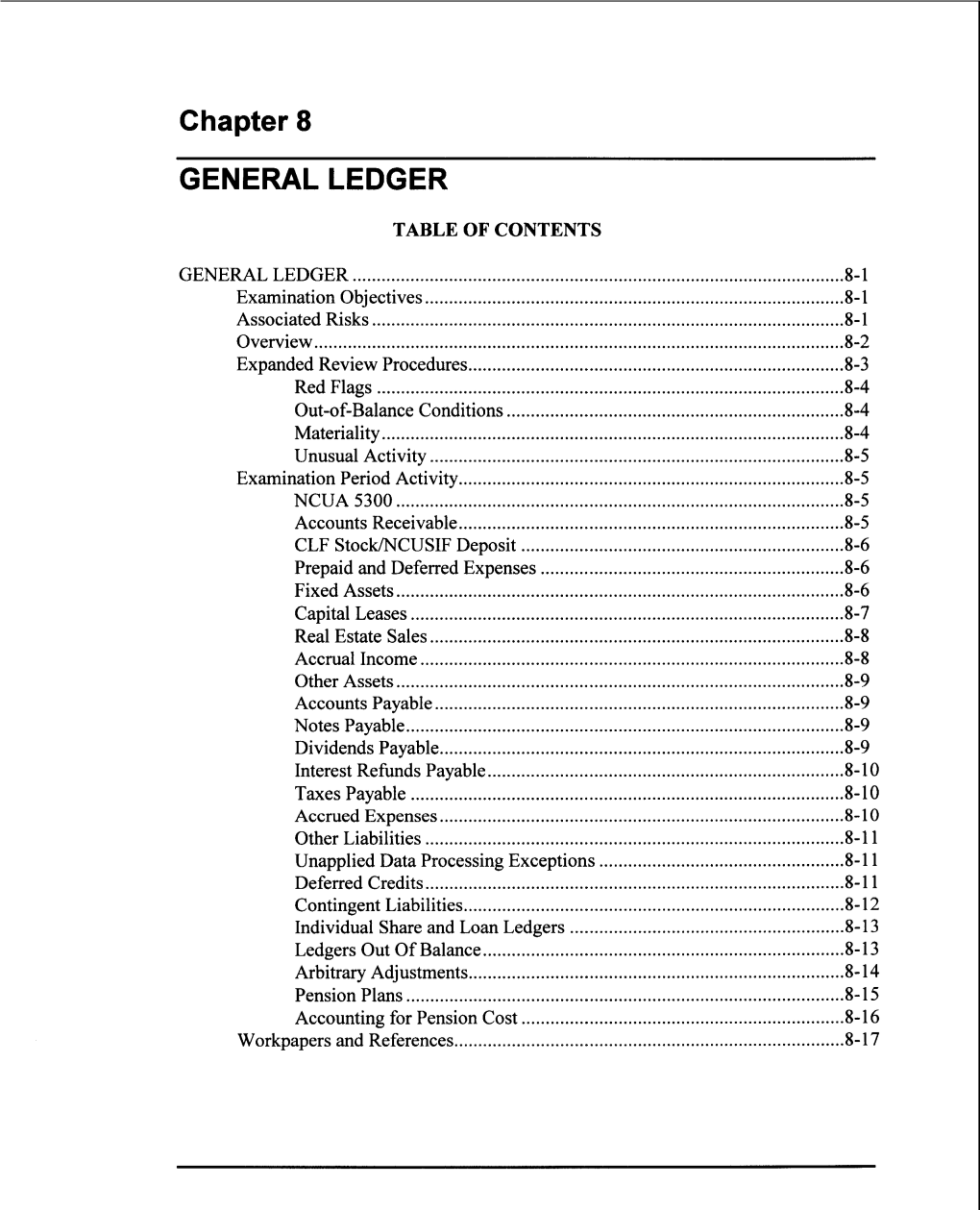 General Ledger