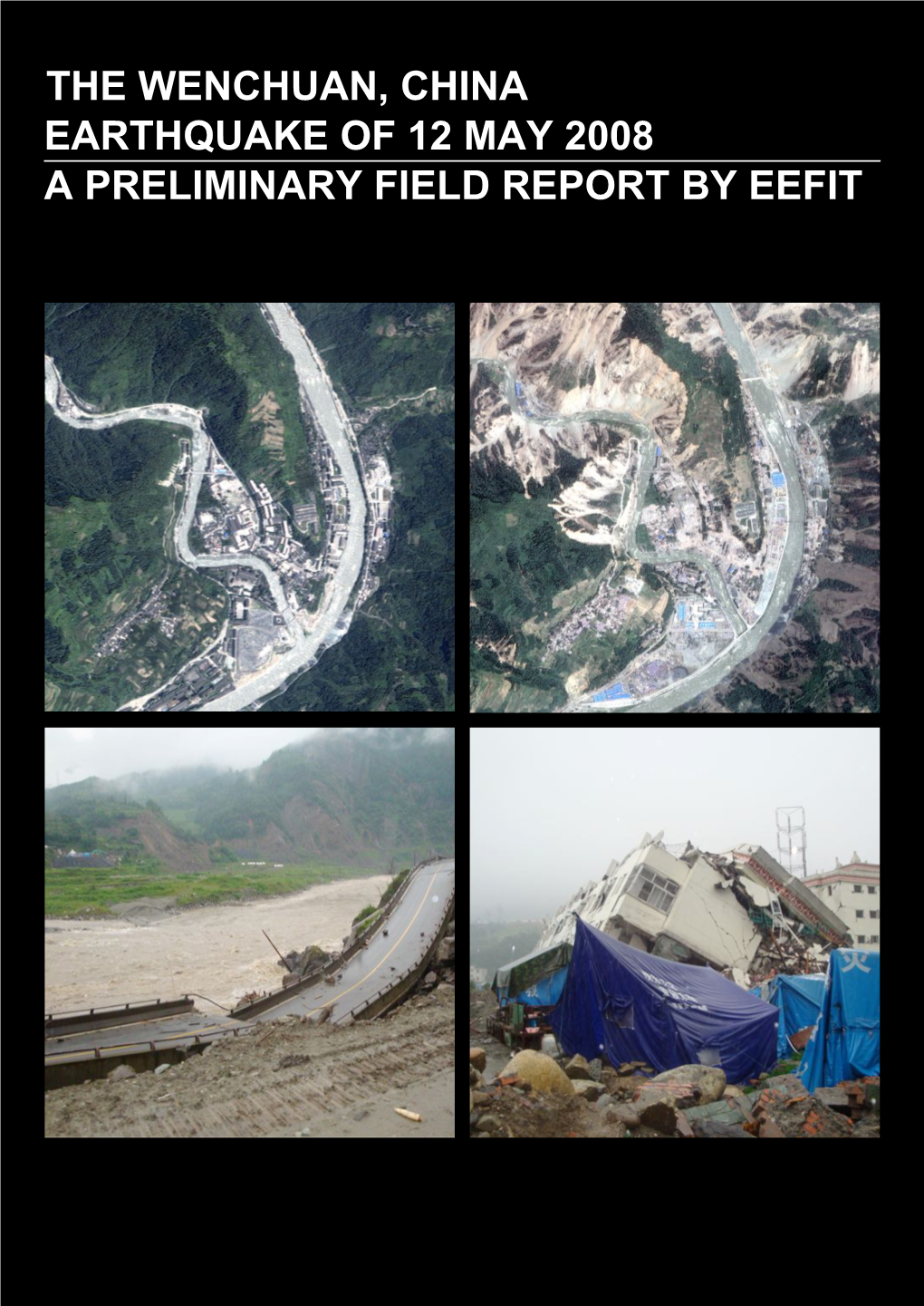 The Wenchuan, China Earthquake of 12 May 2008 a Preliminary Field Report by Eefit