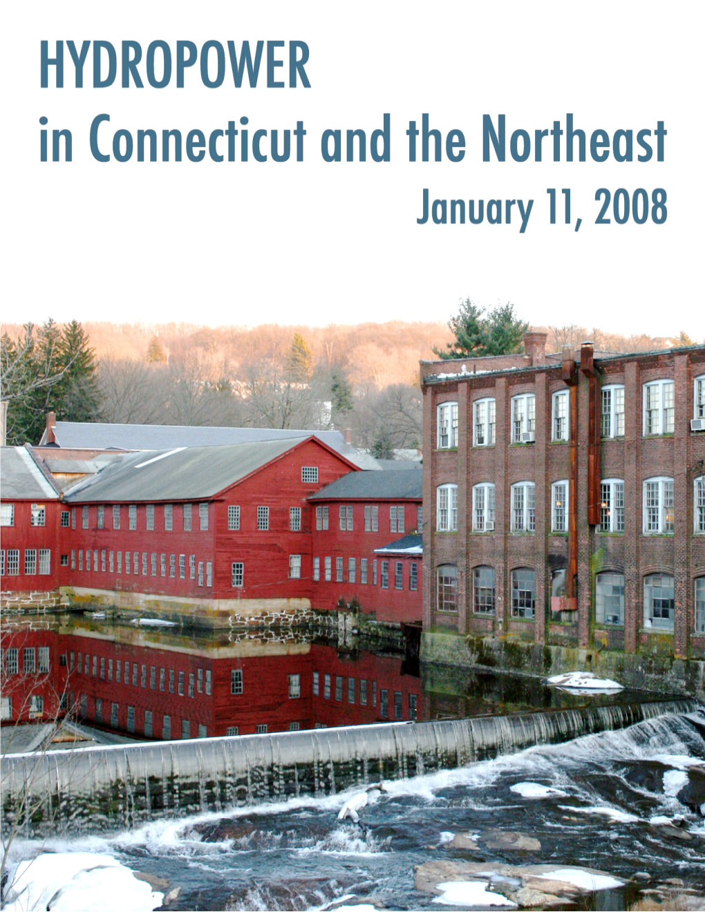 Hydropower in Connecticut and the Northeast (2008)