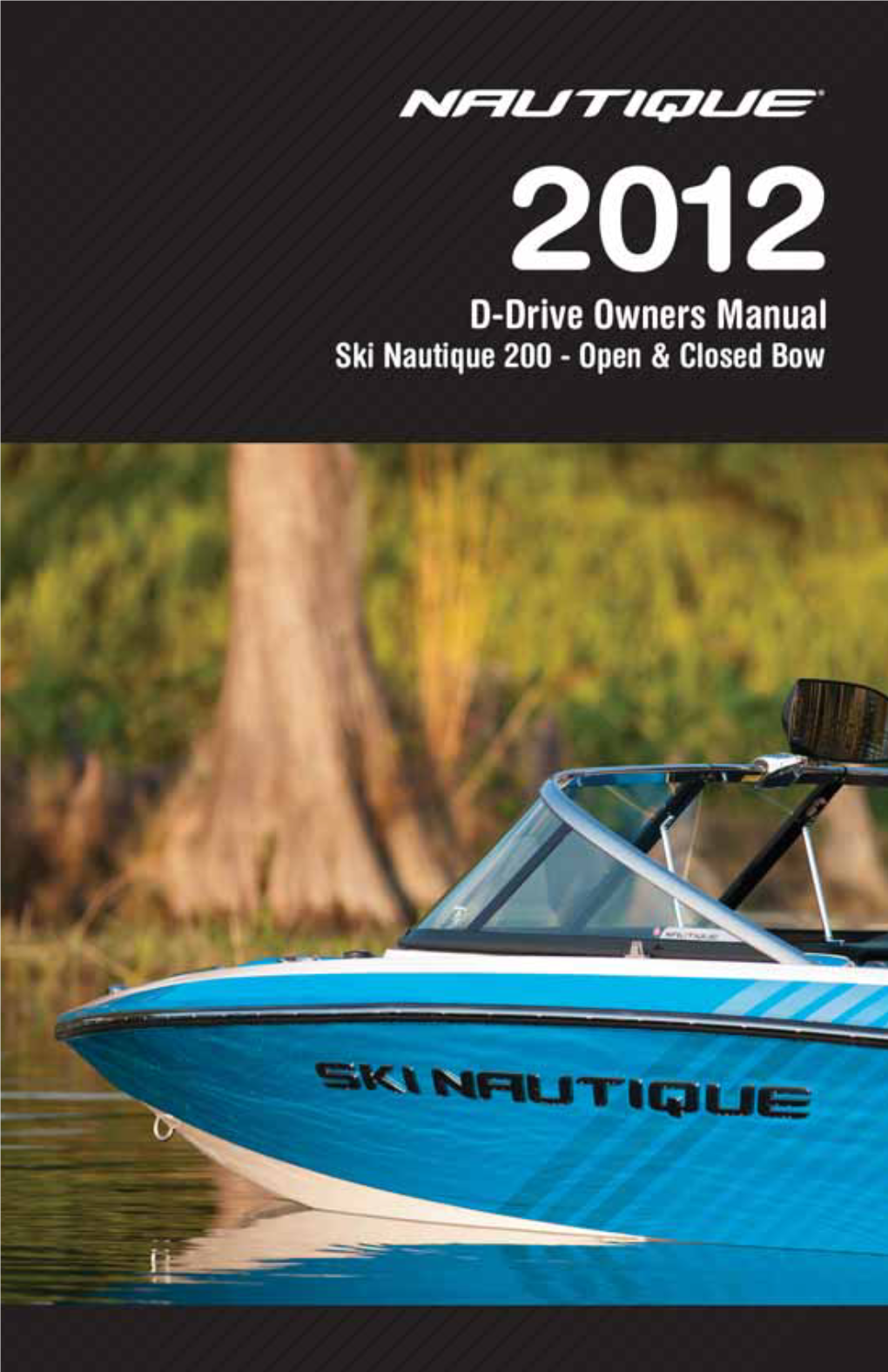 2012 Nautique Owner's Manual