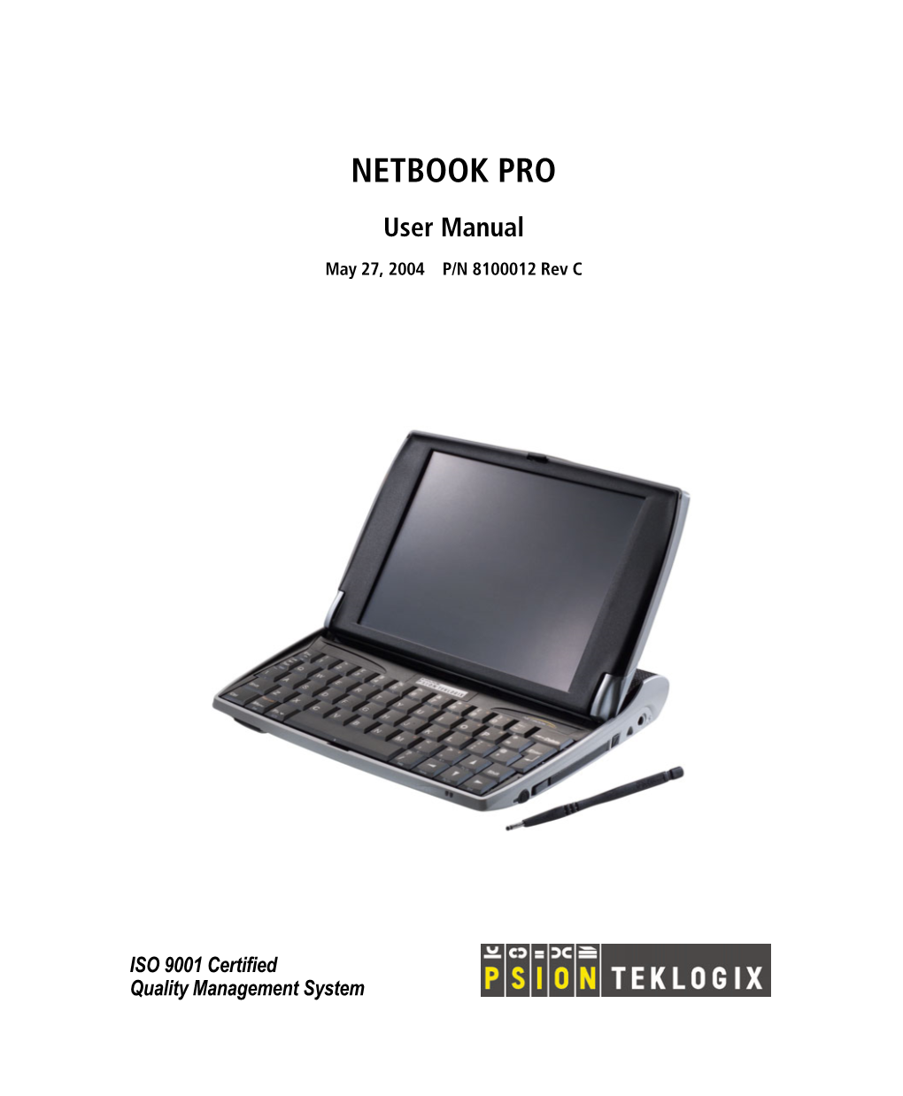 NETBOOK PRO User Manual