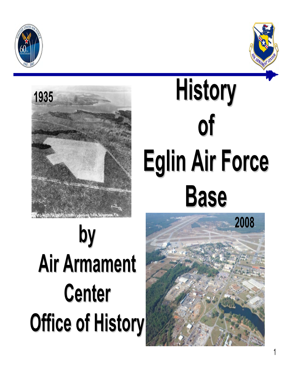 History of Eglin Air Force Base