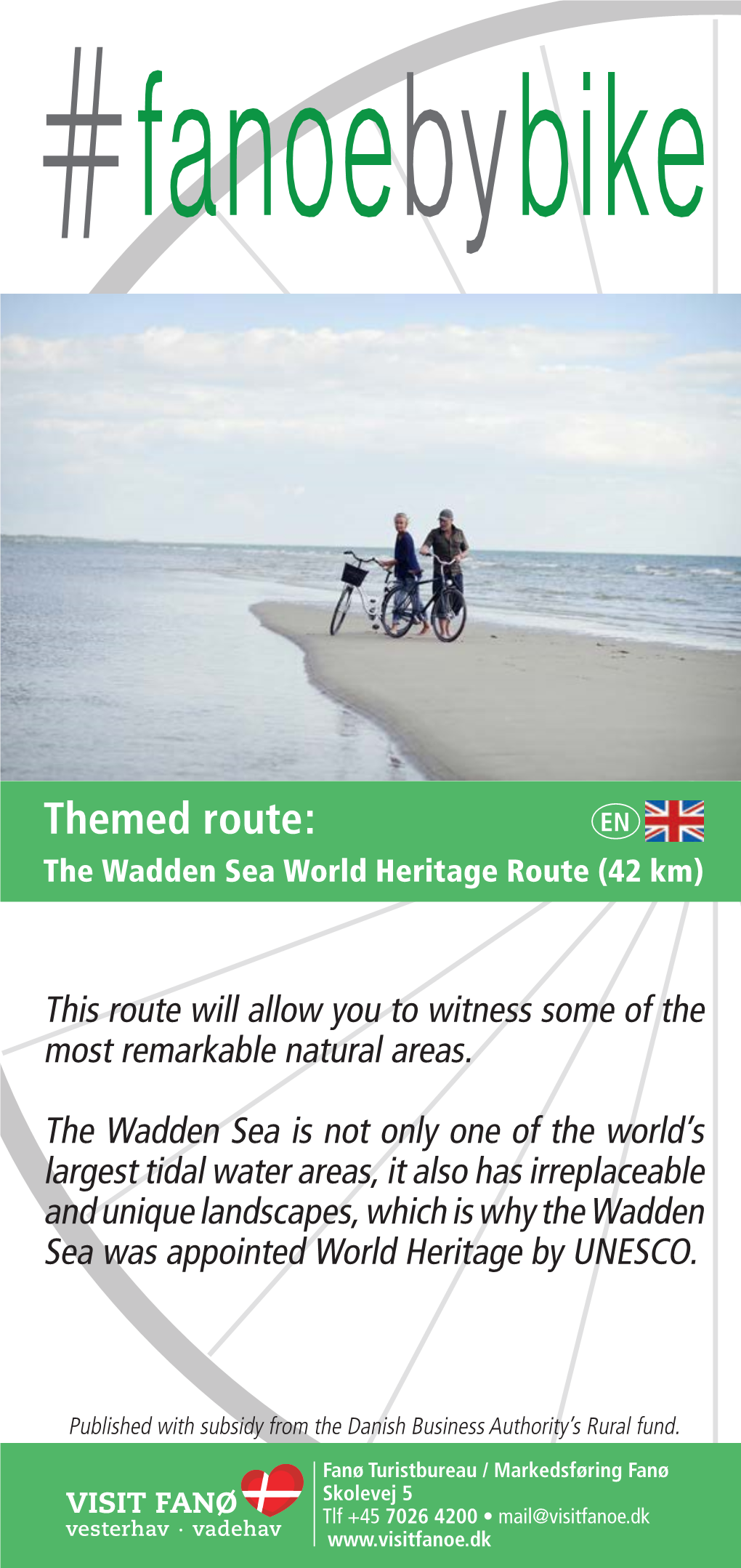 Themed Route: EN the Wadden Sea World Heritage Route (42 Km)