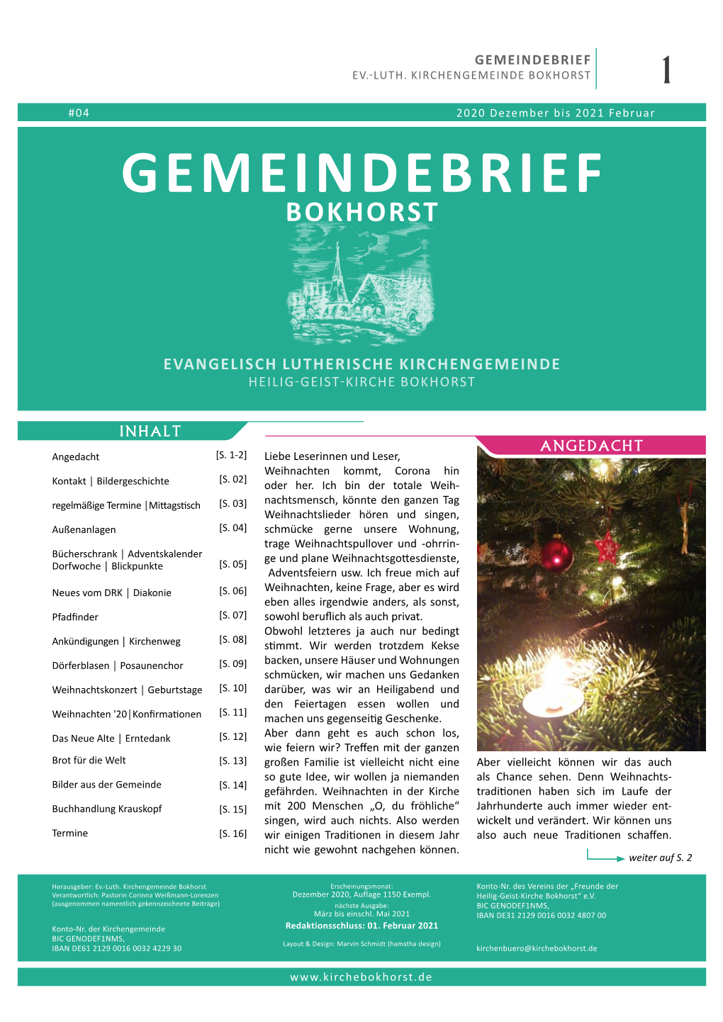 Gemeindebrief Ev.-Luth