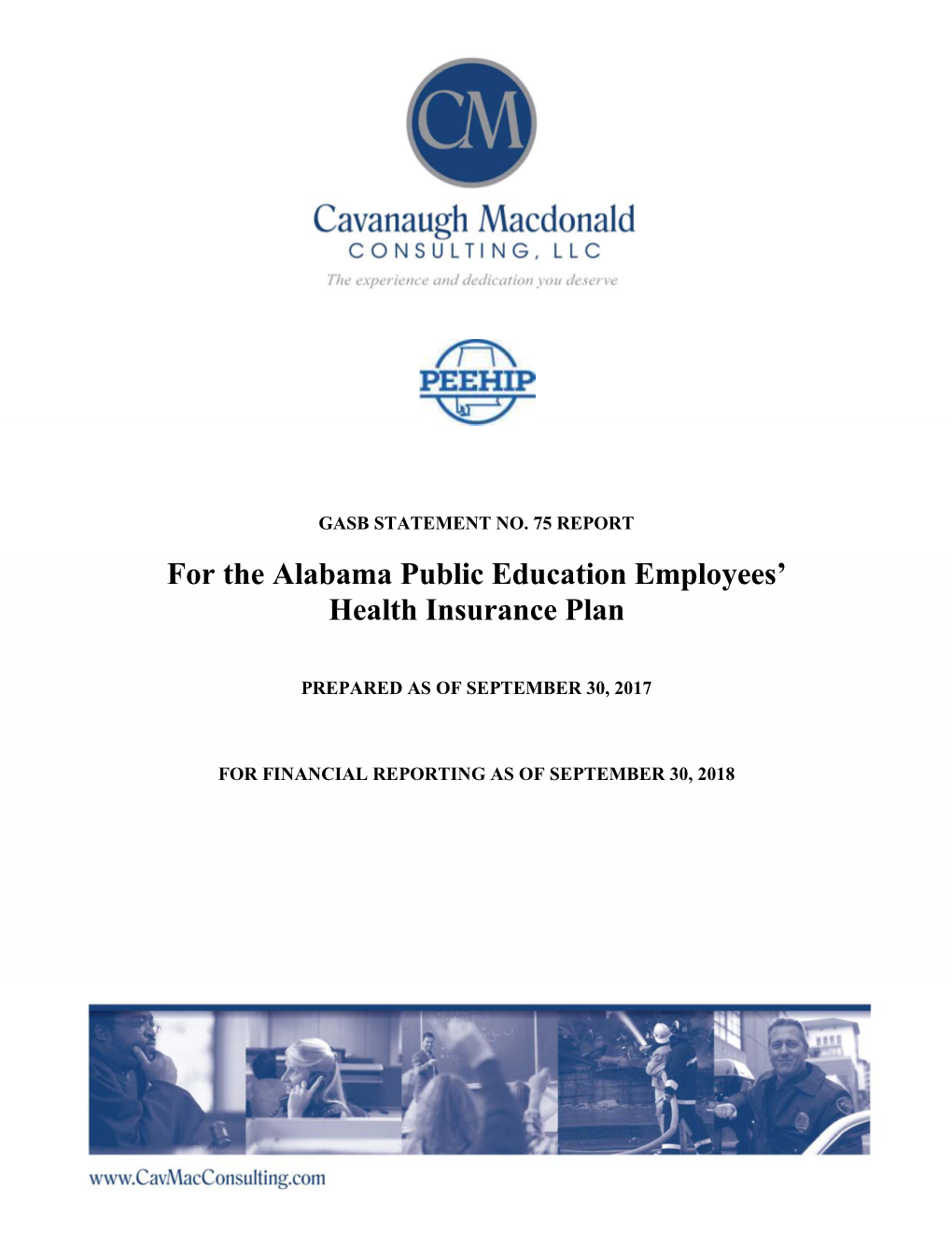 For the Alabama Public Education Employees' Health Insurance Plan