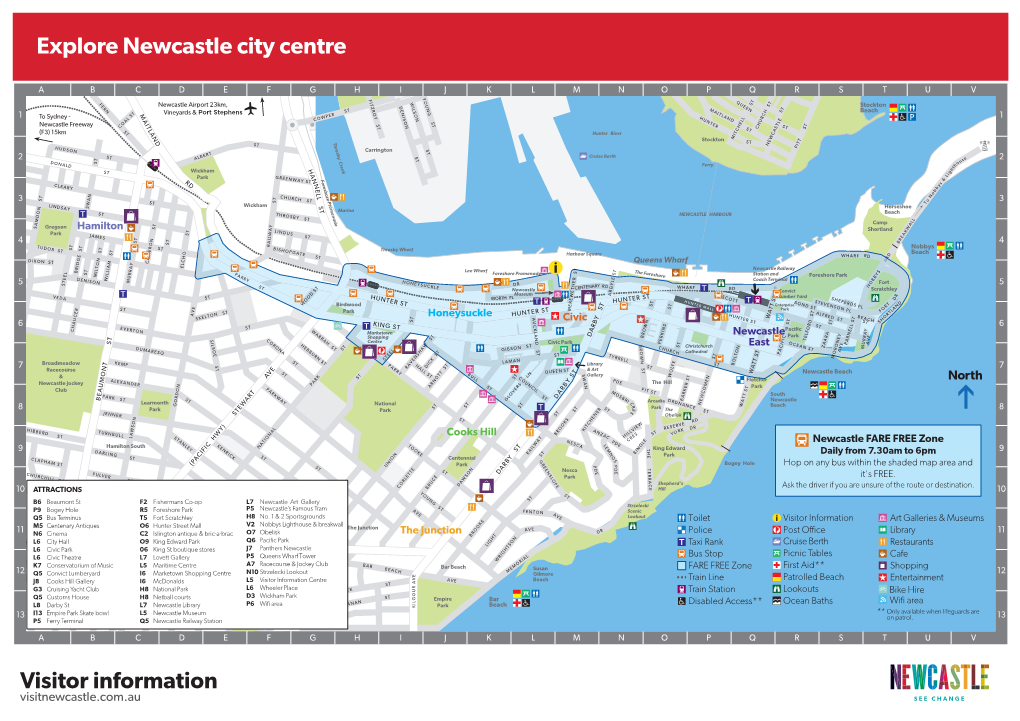 Explore Newcastle City Centre Visitor Information