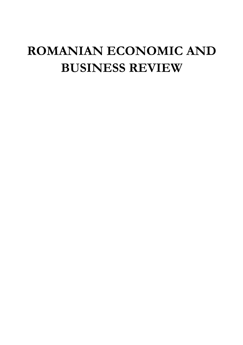 Articles That Deal with Important Issues in Economy Galen Godbey, Desales University and Business