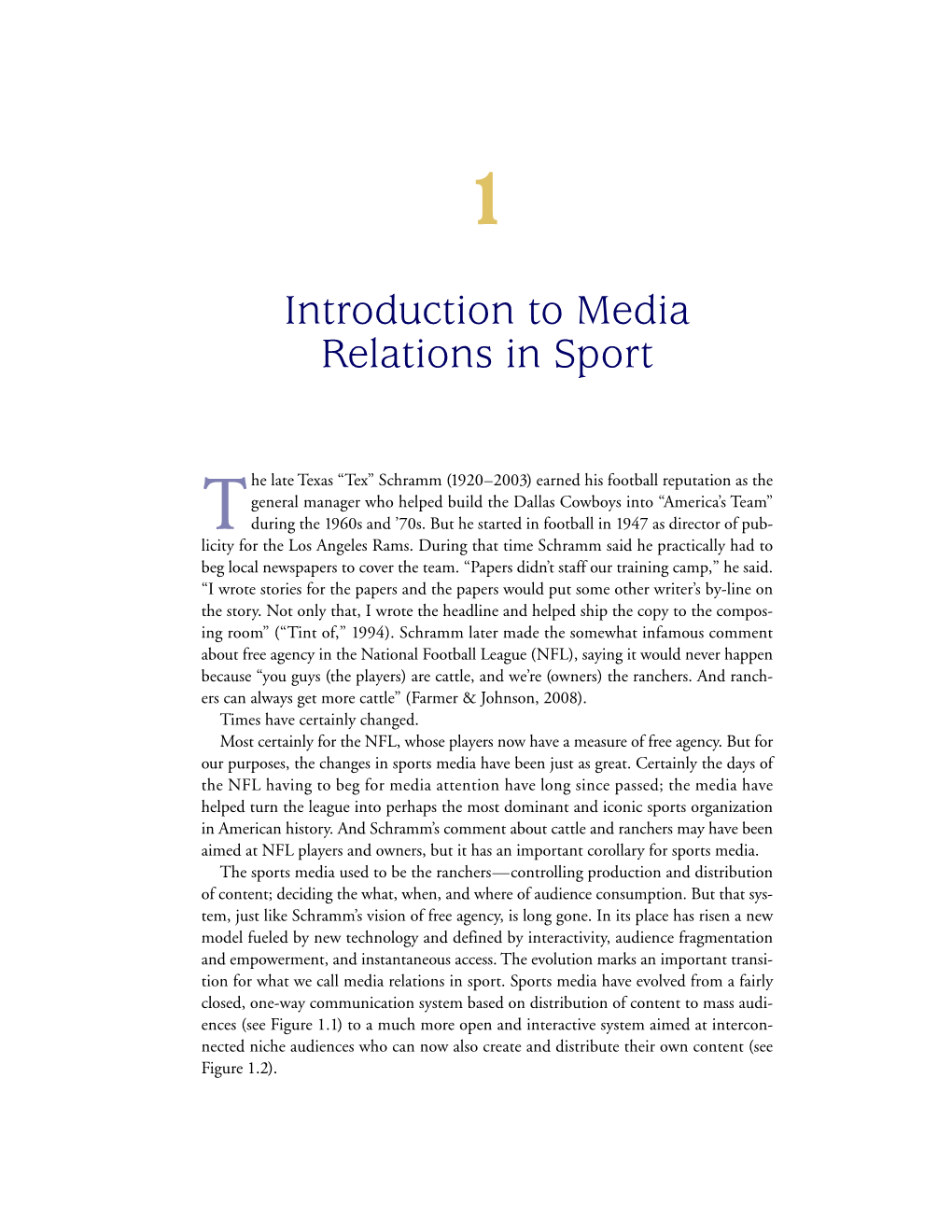 Introduction to Media Relations in Sport