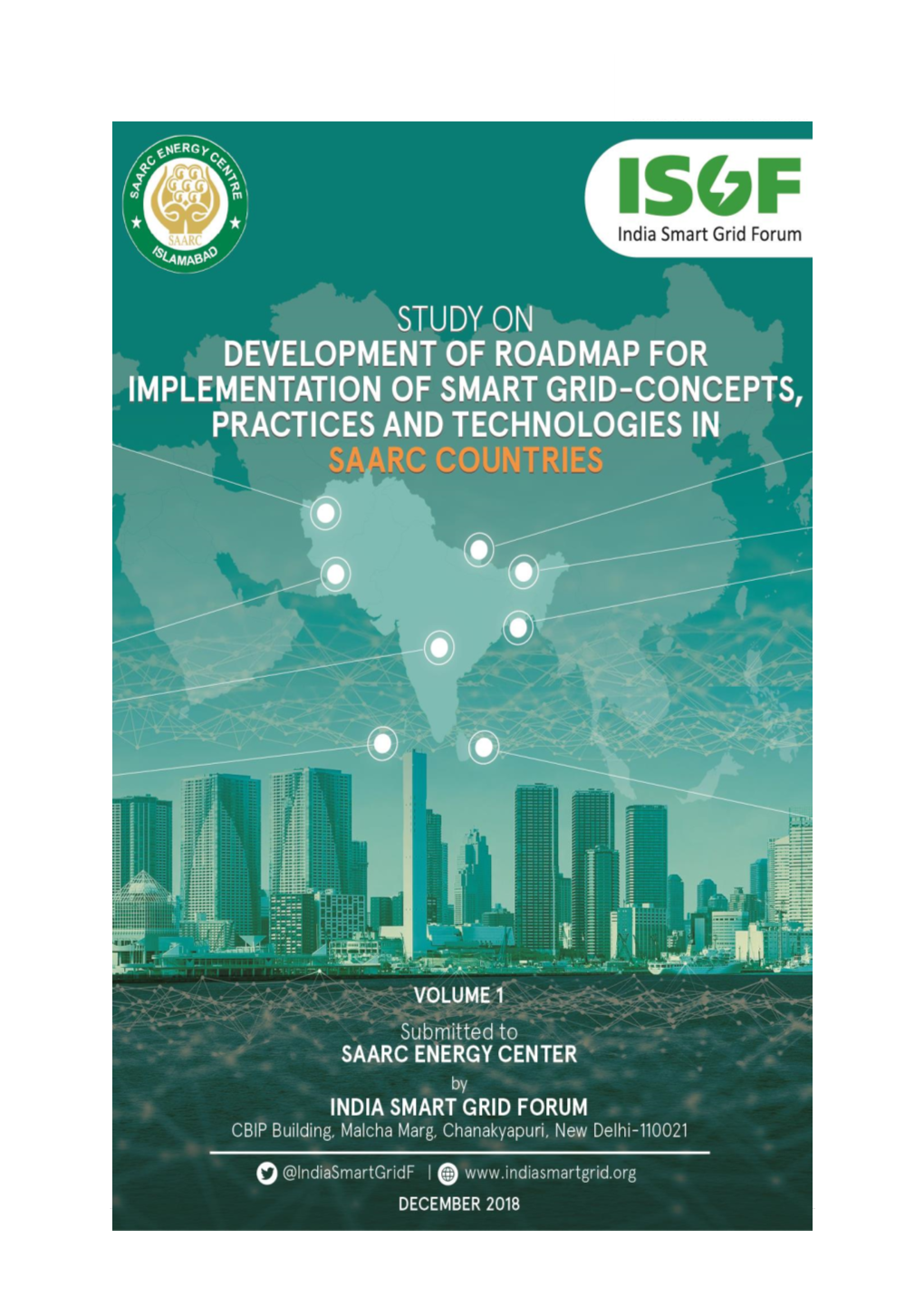 SAARC Smart Grid Roadmap Volume 1-December 2018