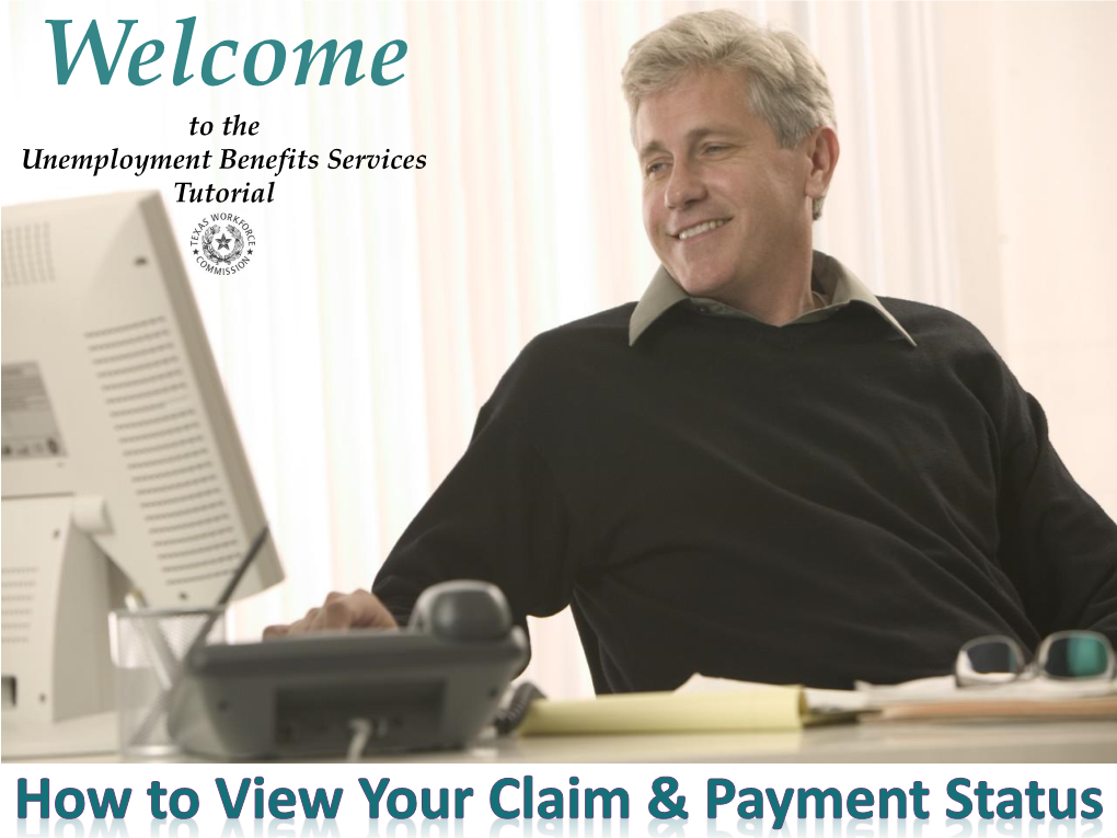 Tutorial: How to View Your Claim & Payment Status