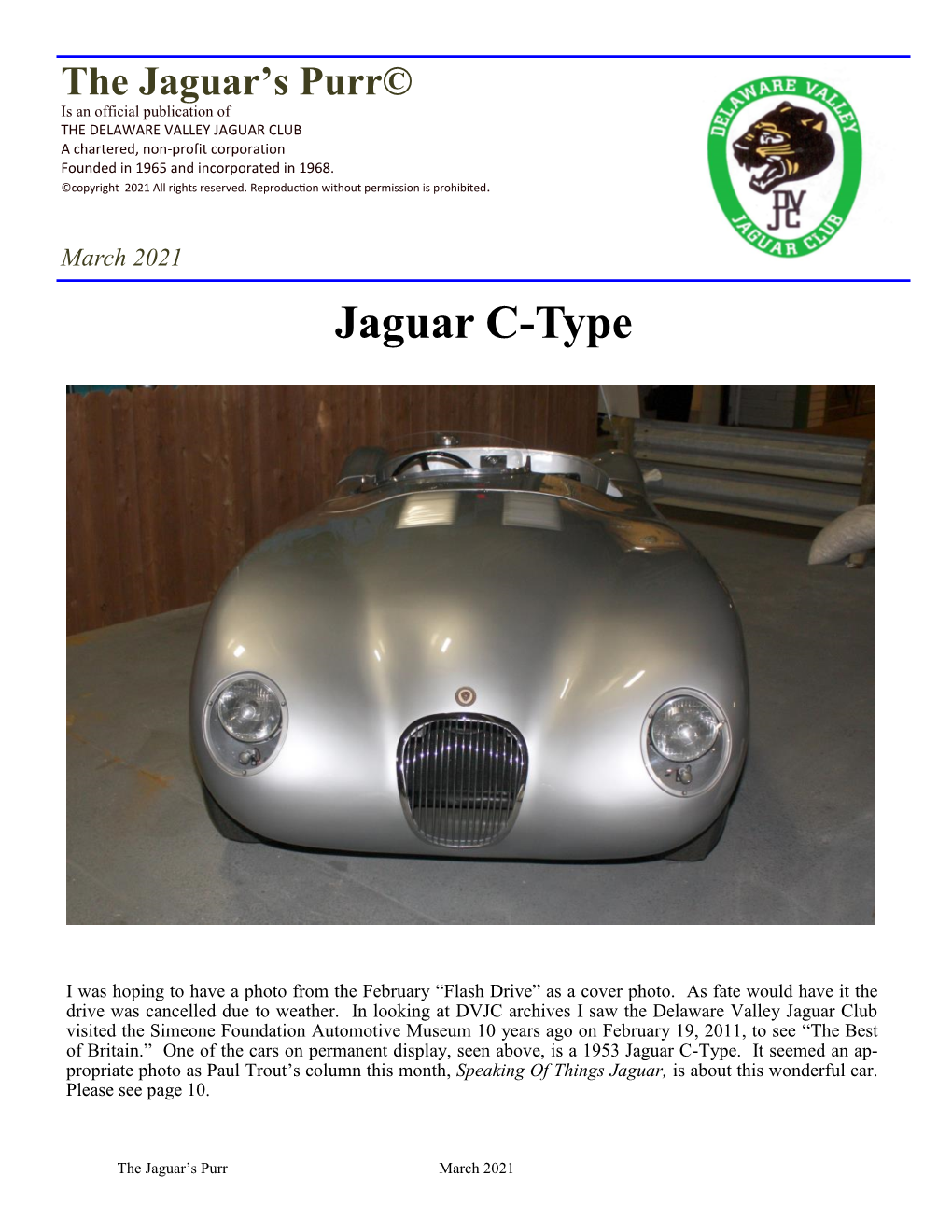 Jaguar C-Type