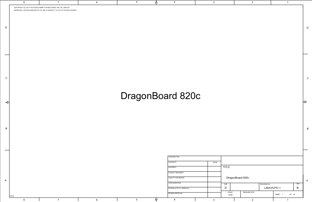 B D Dragonboard 820C