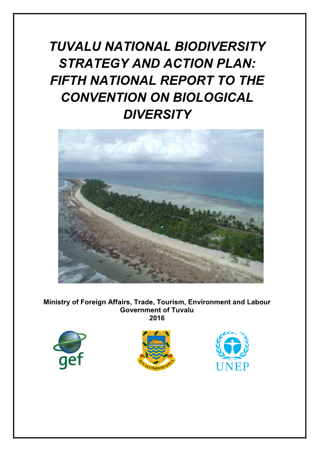 CBD Fifth National Report