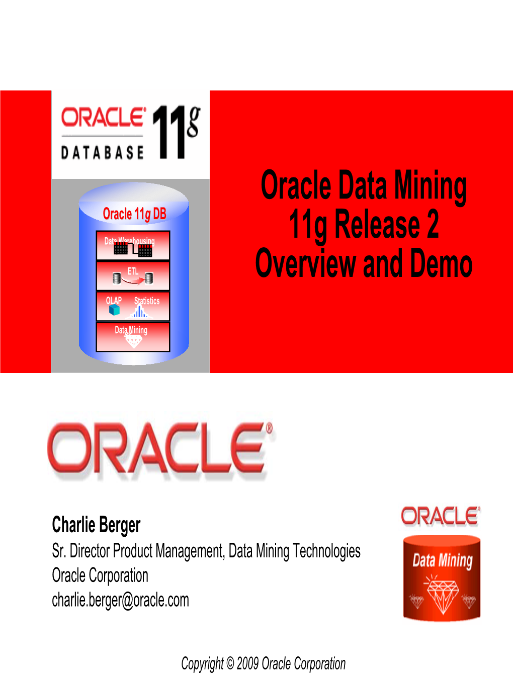 Oracle Data Mining