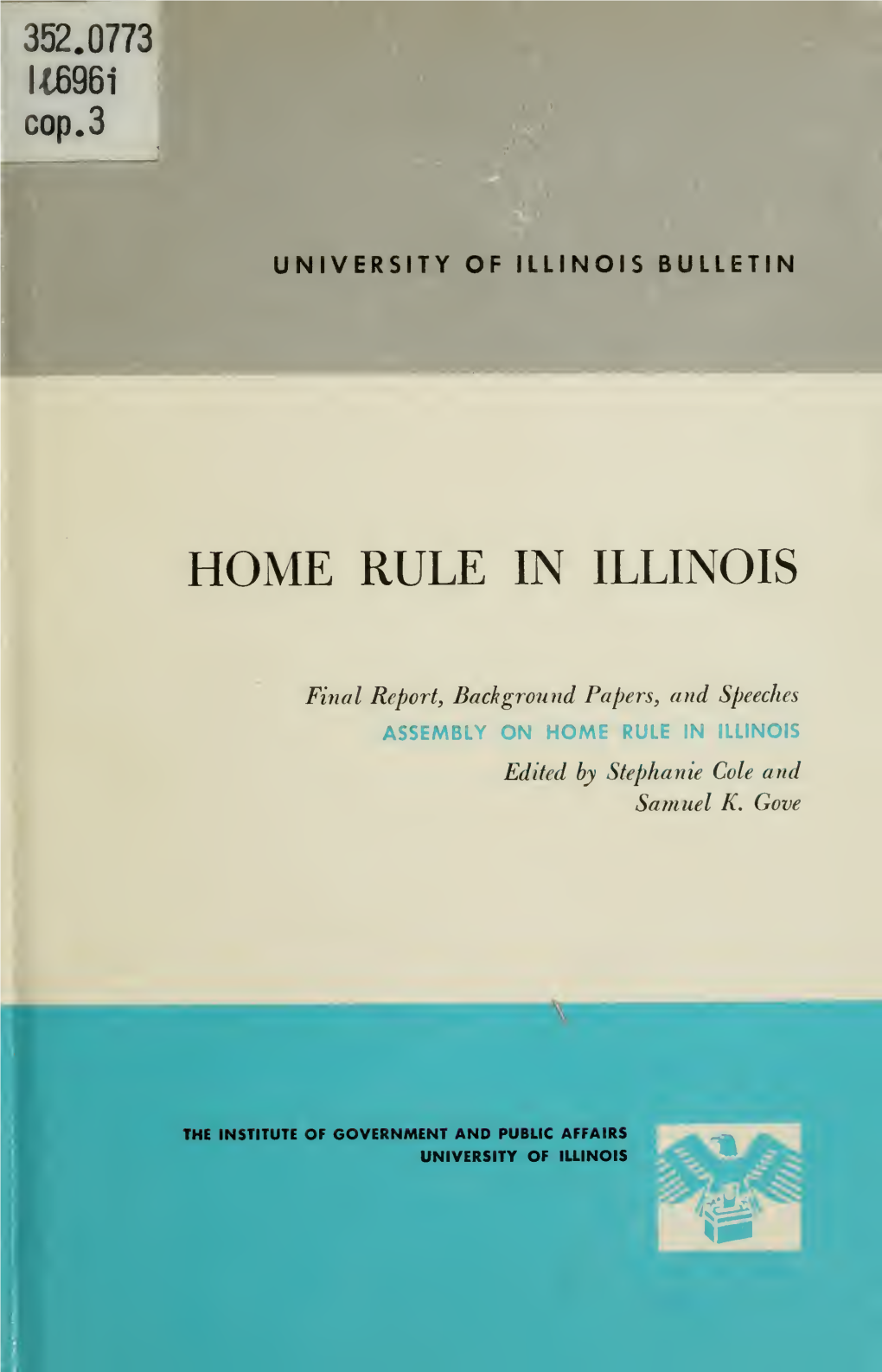 Home Rule in Illinois