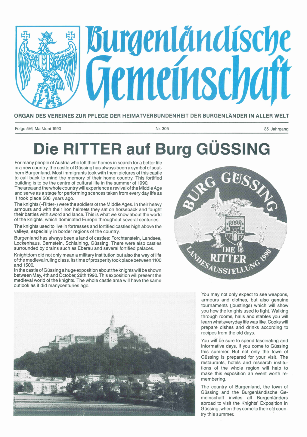 Die RITTER Auf Burg GÜSSING