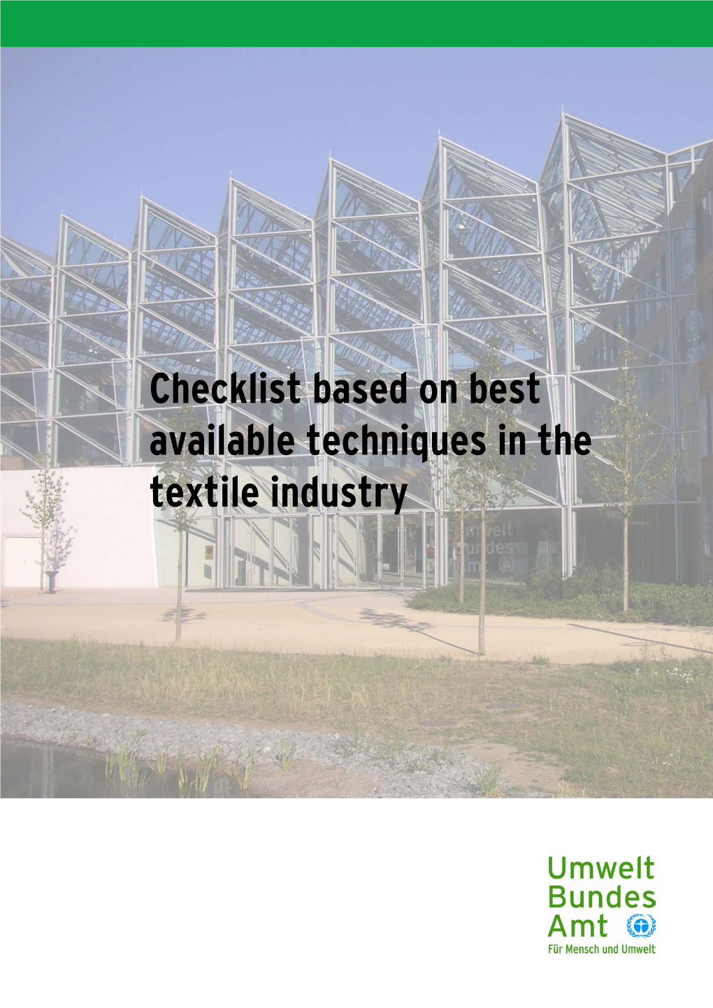 Checklist Based on Best Available Techniques in the Textile Industry