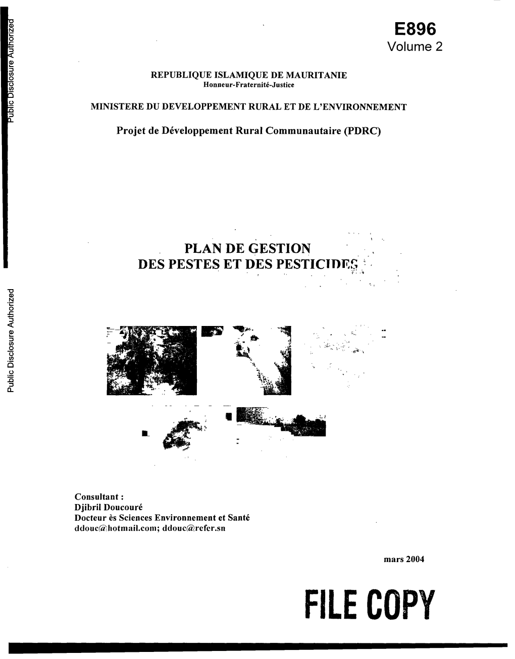 World Bank Document