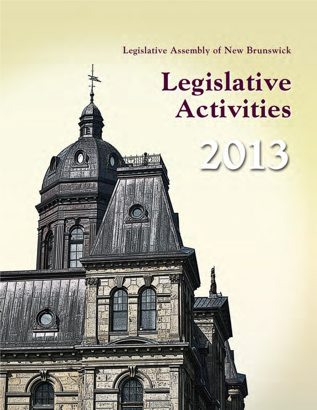 Legislative Activities 2013